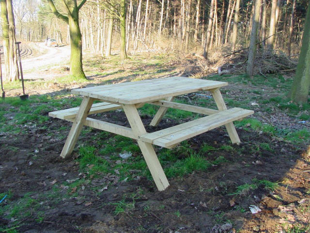Acacia picknick tafel